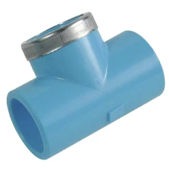 Raccord PVR Té Femelle à Coller Et Tarrauder Diamètre 20 Mm Tarraudage Gaz 1/2" Prevost PVRTET2012