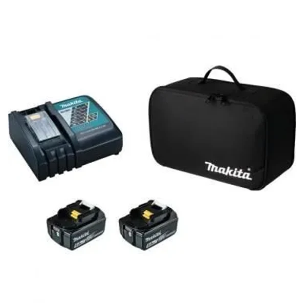 Pack 2 Batteries BL1850B Avec Chargeur DC18RC Et Sacoche Makita 5 Pack 2 Batteries BL1850B Avec Chargeur DC18RC Et Sacoche Makita – Image 3