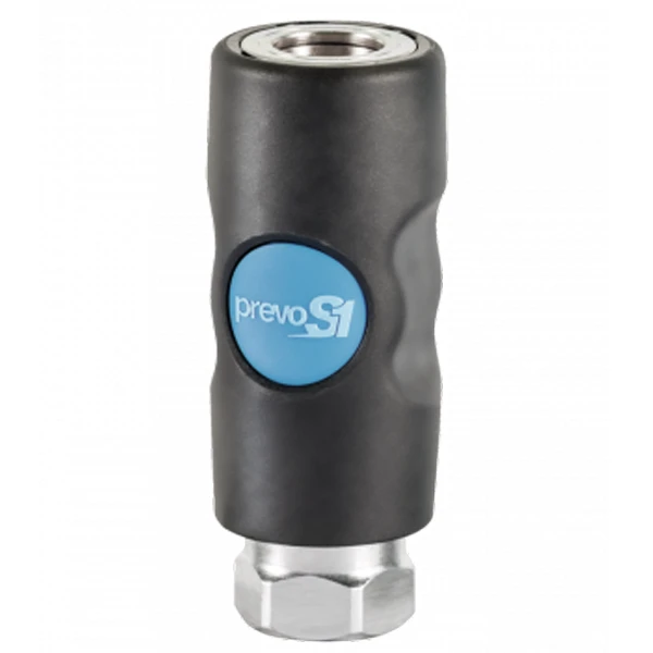 Prevost Raccord Rapide De Sécurité PREVO S1 - ISI 08 - Filetage Femelle BSPP G 1/2" 3 Prevost Raccord Rapide De Sécurité PREVO S1 - ISI 08 - Filetage Femelle BSPP G 1/2"
