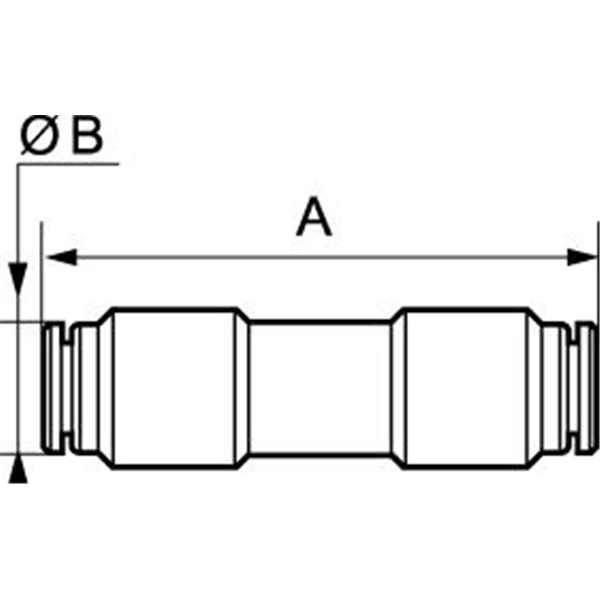 Prevost Raccord Instantané Métallique à Union égale - Laiton Nickelé - Pour Tube De 14 Mm 4 Prevost Raccord Instantané Métallique à Union égale - Laiton Nickelé - Pour Tube De 14 Mm – Image 2