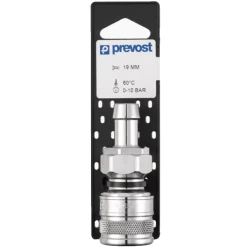Raccord Prevost Pour Flexible à Passage Libre Ø19 Mm Prevost ELS090819P