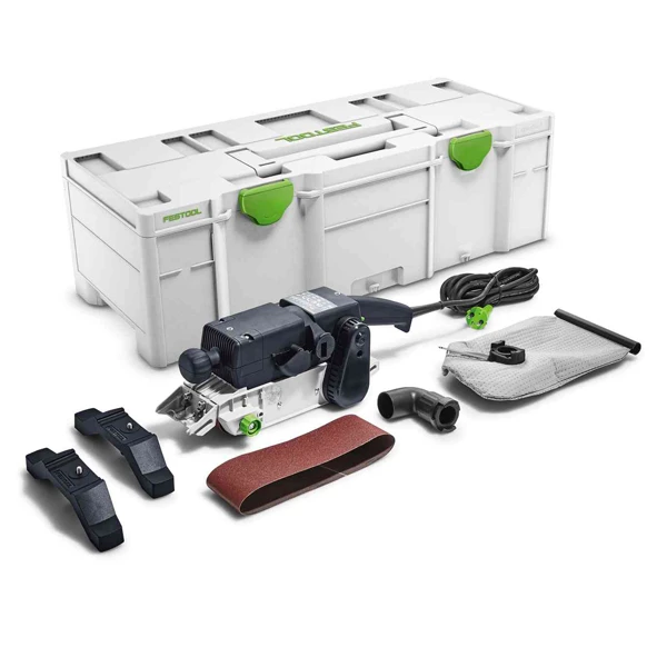 Ponceuse à Bande Festool BS 75 E-Plus - 1010W - Avec Accessoires Et Systainer 3 Ponceuse à Bande Festool BS 75 E-Plus - 1010W - Avec Accessoires Et Systainer