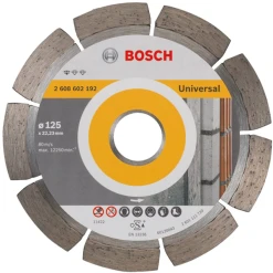 Meuleuse Bosch GWS 1400 Diamètre 125 + 1 Disque Diamanté Standard -Kranzle-boutique 2 608 602 192