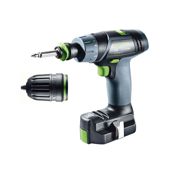 Perceuse-visseuse Sans Fil TXS Li 2,6-Plus 10.8 V 2.6 Ah Festool 576101 4 Perceuse-visseuse Sans Fil TXS Li 2,6-Plus 10.8 V 2.6 Ah Festool 576101 – Image 2