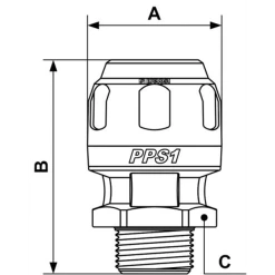 Prevost Raccord Droit Aluminium Fileté Mâle Conique Pour Tube Diamètre Ext. 25 Mm - PPS1 MM2512 5 Prevost Raccord Droit Aluminium Fileté Mâle Conique Pour Tube Diamètre Ext. 25 Mm - PPS1 MM2512 -Kranzle-boutique 3285 pps1 mm