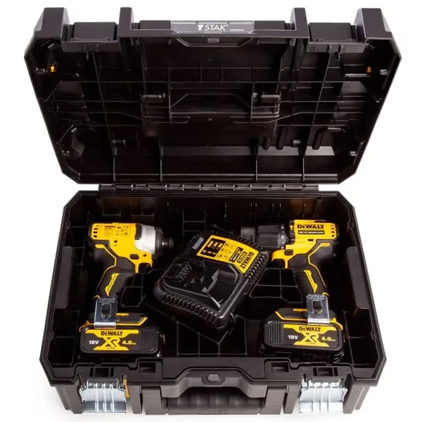 Ensemble Perceuse-visseuse à Percussion DCD709 + Visseuse à Choc DCF809 Dewalt Avec 2 Batteries 18V 4Ah Et Chargeur 6 Ensemble Perceuse-visseuse à Percussion DCD709 + Visseuse à Choc DCF809 Dewalt Avec 2 Batteries 18V 4Ah Et Chargeur – Image 4
