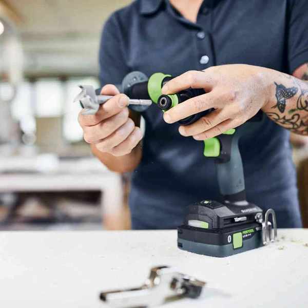 Perceuse-visseuse à Percussion Festool QUADRIVE TPC 18/4 5,2/4,0 I-Plus 2 Batteries 4 Et 5,2Ah 7 Perceuse-visseuse à Percussion Festool QUADRIVE TPC 18/4 5,2/4,0 I-Plus 2 Batteries 4 Et 5,2Ah – Image 5