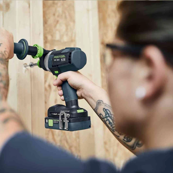 Perceuse-visseuse à Percussion Festool QUADRIVE TPC 18/4 5,2/4,0 I-Plus 2 Batteries 4 Et 5,2Ah 4 Perceuse-visseuse à Percussion Festool QUADRIVE TPC 18/4 5,2/4,0 I-Plus 2 Batteries 4 Et 5,2Ah – Image 2