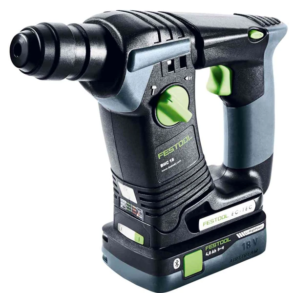 Perforateur Festool BHC 18 HPC 4,0 I-Plus SDS+ 2 Batteries 4,0Ah Et Chargeur 6 Perforateur Festool BHC 18 HPC 4,0 I-Plus SDS+ 2 Batteries 4,0Ah Et Chargeur – Image 4