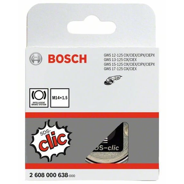 Ecrou De Serrage Rapide Bosch SDS Clic M14 X 1,5 Mm Pour Meuleuse 3 Ecrou De Serrage Rapide Bosch SDS Clic M14 X 1,5 Mm Pour Meuleuse