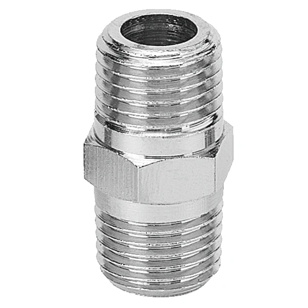 Prevost Mamelon Double Mâle Laiton Nickelé R 1/4" X R 1/4" A2 1414 3 Prevost Mamelon Double Mâle Laiton Nickelé R 1/4" X R 1/4" A2 1414