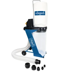 Aspirateur à Copeaux Scheppach DC500 230 V 75 Litres Avec 6 Adaptateurs
