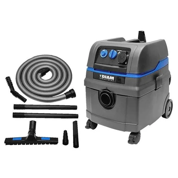 Aspirateur Eau Poussières ASP-E16 Diam Industries 230V 1600W 25 Litres 4 Aspirateur Eau Poussières ASP-E16 Diam Industries 230V 1600W 25 Litres – Image 2