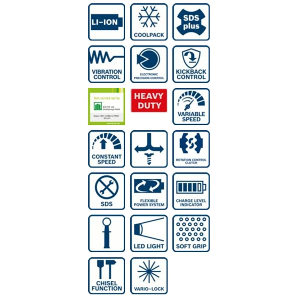 Perforateur SDS Plus GBH 36 V LI Plus Bosch 0611906003 3165140801362 5 Perforateur SDS Plus GBH 36 V LI Plus Bosch 0611906003 3165140801362 – Image 3