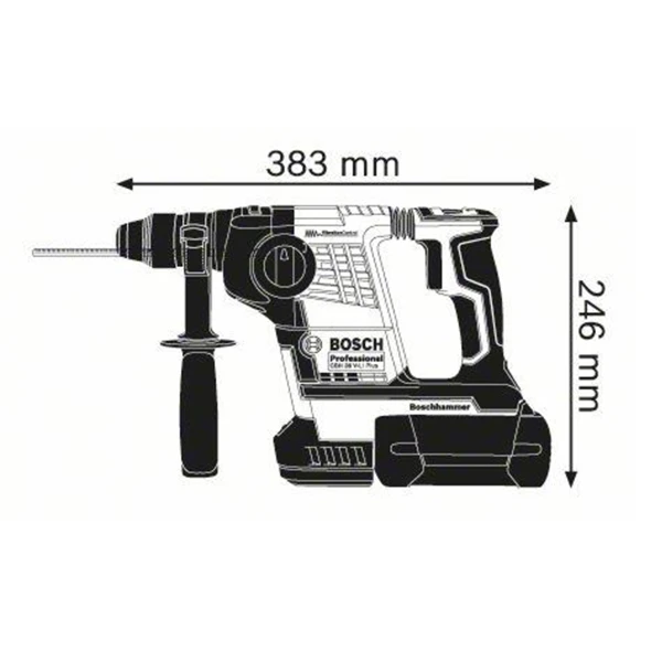 Perforateur SDS Plus GBH 36 V LI Plus Bosch 0611906003 3165140801362 3 Perforateur SDS Plus GBH 36 V LI Plus Bosch 0611906003 3165140801362
