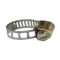 Fitt Collier Serrage Standard Bande Ajourée 10-19mm Largeur 5mm Laiton X2