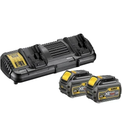 Pack De Démarrage Dewalt DCB132T2-QW 2 Batterie XR 18V 6,0Ah Chargeur Multivoltage -Kranzle-boutique dcb132t2 qw 0