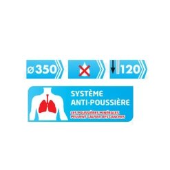 Scie Portative Compacte Ø 350 Mm EST350.2 Eibenstock - Moteur 230V 2,4kW -Kranzle-boutique diametre 350mm scie portati