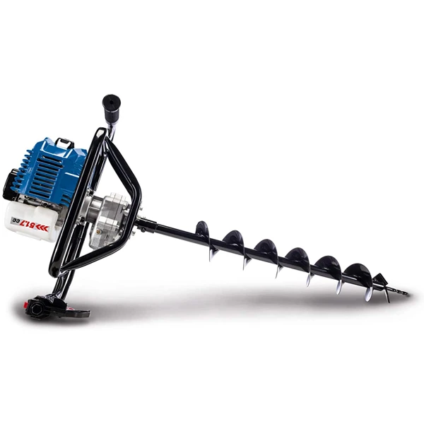 Tarière Thermique Scheppach EB1700 1,77CV Avec 3 Tarières Ø100mm ,Ø150mm, Ø200mm 4 Tarière Thermique Scheppach EB1700 1,77CV Avec 3 Tarières Ø100mm ,Ø150mm, Ø200mm – Image 2