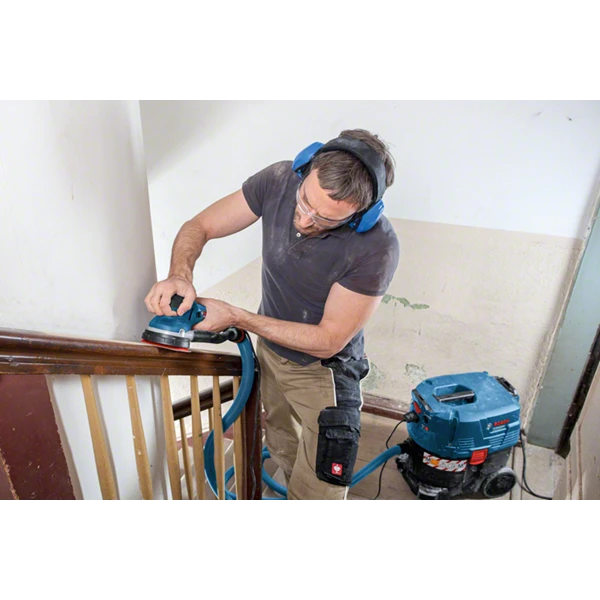 Ponceuse Excentrique Bosch Turbo GET 55-125 550W Catégorie 125 Mm 4 Ponceuse Excentrique Bosch Turbo GET 55-125 550W Catégorie 125 Mm – Image 2