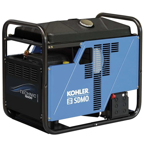 Groupe électrogène SDMO Technic 15000TA C5 Moteur Kohler Essence 400V 230V 11500W 3 Groupe électrogène SDMO Technic 15000TA C5 Moteur Kohler Essence 400V 230V 11500W