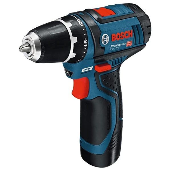 Perceuse Visseuse Sans Fil Bosch GSR 12V-15 Avec 2 Batteries 12V 2Ah + Chargeur GAL 12V-20 5 Perceuse Visseuse Sans Fil Bosch GSR 12V-15 Avec 2 Batteries 12V 2Ah + Chargeur GAL 12V-20 – Image 3