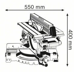 Scie à Table Et à Onglets GTM 12 JL 1800W 305mm Bosch 0 601 B15 001 10 Scie à Table Et à Onglets GTM 12 JL 1800W 305mm Bosch 0 601 B15 001 -Kranzle-boutique gtm4