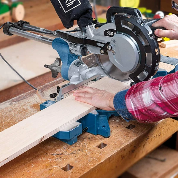 Scie à Onglet Radiale Scheppach Ø216 Mm - HM216 Avec 2 Lames 7 Scie à Onglet Radiale Scheppach Ø216 Mm - HM216 Avec 2 Lames – Image 5