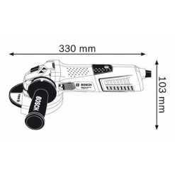 Meuleuse Angulaire Référence Gws 13-125 Cie Livré En Coffret Standard 0601794003 Bosch 060179F003