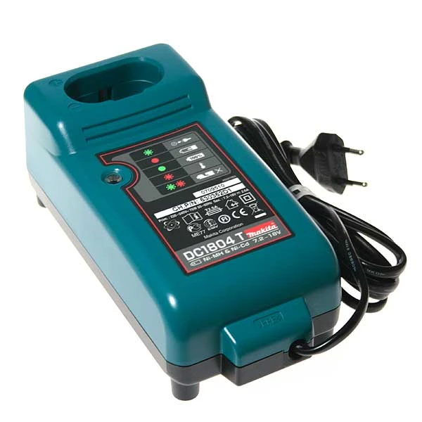 Chargeur De Batterie DC1804 Ni-Cd / Ni-Mh 7,2 à 18 V Makita 194149-7 3 Chargeur De Batterie DC1804 Ni-Cd / Ni-Mh 7,2 à 18 V Makita 194149-7