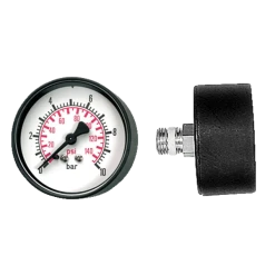 Manomètre Boîtier Rond Diamètre 50 Mm 0 - 4 Bar : Prevost MT RA0450