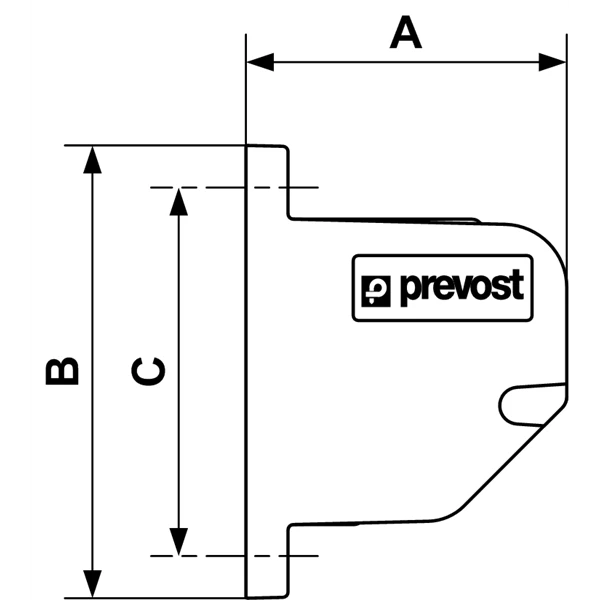 Support De Fixation Mural Pour Soufflettes PREVO S1 Prevost BG FIX 3 Support De Fixation Mural Pour Soufflettes PREVO S1 Prevost BG FIX