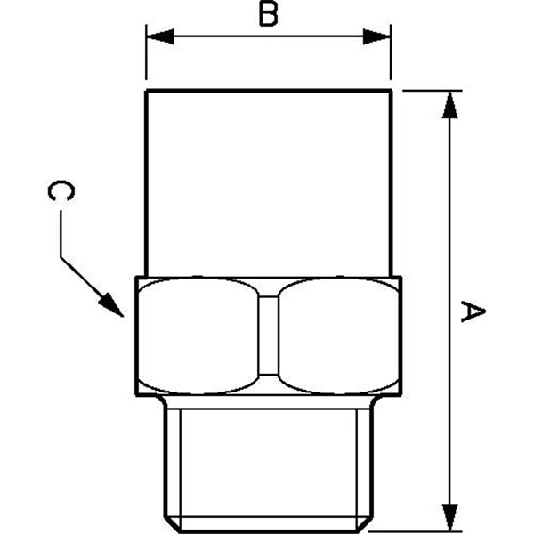 Raccord Droit Filté Diamètre Intérieur 20 Mm Extérieur 16 Mm Gaz G1/2 : Prevost PVR RFM162012 4 Raccord Droit Filté Diamètre Intérieur 20 Mm Extérieur 16 Mm Gaz G1/2 : Prevost PVR RFM162012 – Image 2