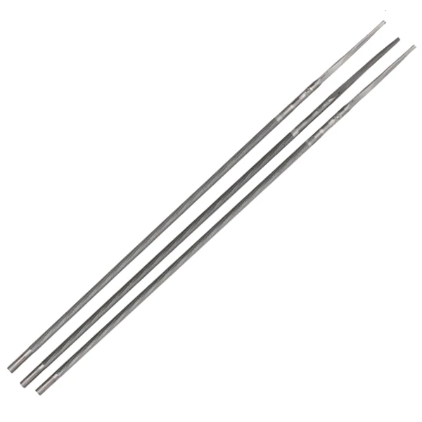 Limes Rondes Makita Pour Chaînes De Tronçonneuse 290 Et 291 - Diamètre 4.5 Mm - Jeu De 3 3 Limes Rondes Makita Pour Chaînes De Tronçonneuse 290 Et 291 - Diamètre 4.5 Mm - Jeu De 3