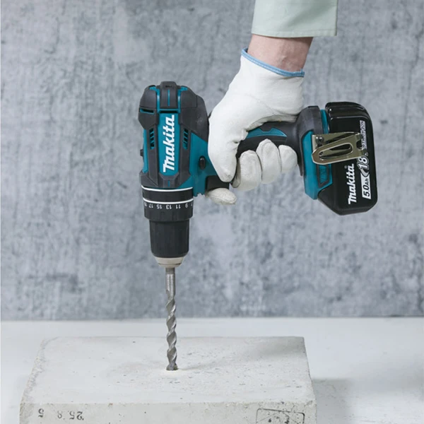Perceuse Visseuse à Percussion Makita DHP482RMJ 18 V Li-Ion 4 Ah Ø 13 Mm 3 Perceuse Visseuse à Percussion Makita DHP482RMJ 18 V Li-Ion 4 Ah Ø 13 Mm