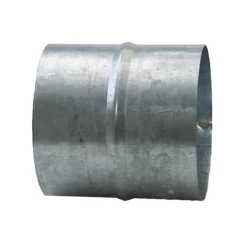 Autogyre Manchon Mâle Raccordement Conduit Aération 80 Mm Acier Galvanisé