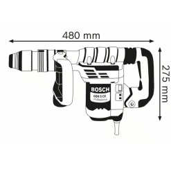 Marteau-piqueur Filaire Bosch SDS Max GSH 5 CE 1150 W 8,3 J Accessoires -Kranzle-boutique marteau piquer bosch gsh5