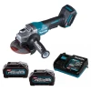 Meuleuse D'angle Makita Diamètre 125 Mm 40 V Max Li-Ion - Puissance 1100 W - 2 Batteries + Chargeur 1 Meuleuse D'angle Makita Diamètre 125 Mm 40 V Max Li-Ion - Puissance 1100 W - 2 Batteries + Chargeur -Kranzle-boutique meuleuse makita1