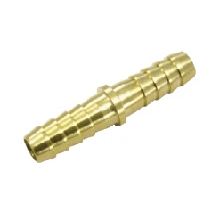 Jonction Double Prevost En Laiton Nickelé Pour Tuyau De 6 Mm JDT 0606