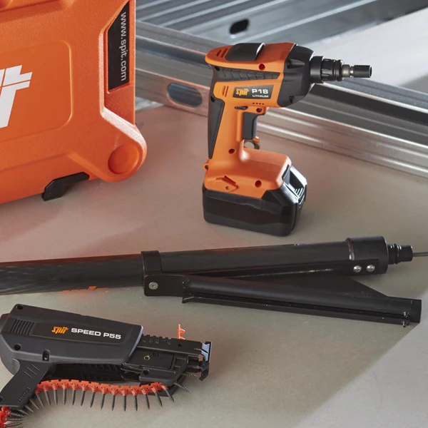 SPIT Paslode Visseuse Plaquiste 18V Spit P18 2 Batterie 4Ah, Adaptateur Speed P55 Et Perche P580 8 SPIT Paslode Visseuse Plaquiste 18V Spit P18 2 Batterie 4Ah, Adaptateur Speed P55 Et Perche P580 – Image 6