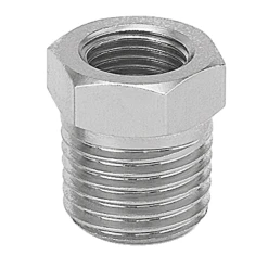 Réduction Mâle Conique / Femelle Cylindrique - A4 R 1/2 X G 1/4 Passage Libre Max 15 Bars : Prevost - A4 1214