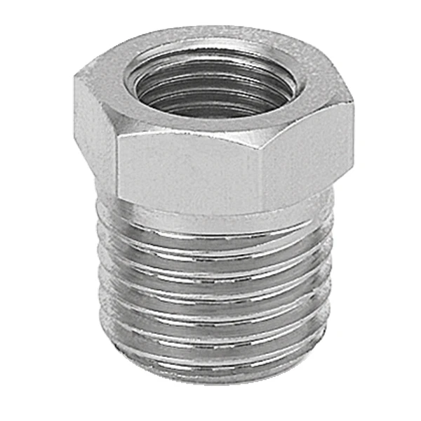 Réduction Mâle Conique / Femelle Cylindrique - A4 R 1/2 X G 1/4 Passage Libre Max 15 Bars : Prevost - A4 1214 3 Réduction Mâle Conique / Femelle Cylindrique - A4 R 1/2 X G 1/4 Passage Libre Max 15 Bars : Prevost - A4 1214