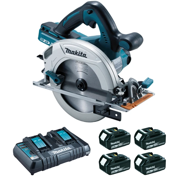 Coffret Scie Circulaire Makita DHS710PT4J 36V Ø 190 Mm X4 Batteries 5Ah 7 Coffret Scie Circulaire Makita DHS710PT4J 36V Ø 190 Mm X4 Batteries 5Ah – Image 5