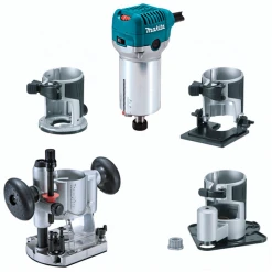 Affleureuse Défonceuse Multifonctions 710 W Ø 8 Mm Makita RT0700CX3J