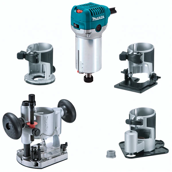 Affleureuse Défonceuse Multifonctions 710 W Ø 8 Mm Makita RT0700CX3J 3 Affleureuse Défonceuse Multifonctions 710 W Ø 8 Mm Makita RT0700CX3J