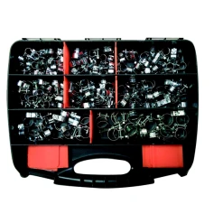 Coffret De 190 Collier A Durite Du Diamètre 9 Mm à 19 Mm Sodise 26545