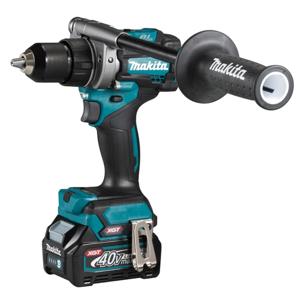 Makita Perceuse-visseuse 40 V Max Li-Ion 2,5 Ah XGT Sans Fil - Diamètre Max 13 Mm - 2 Batteries + Chargeur 4 Makita Perceuse-visseuse 40 V Max Li-Ion 2,5 Ah XGT Sans Fil - Diamètre Max 13 Mm - 2 Batteries + Chargeur – Image 2