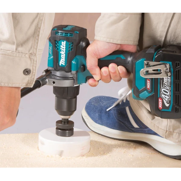 Makita Perceuse-visseuse 40 V Max Li-Ion 2,5 Ah XGT Sans Fil - Diamètre Max 13 Mm - 2 Batteries + Chargeur 7 Makita Perceuse-visseuse 40 V Max Li-Ion 2,5 Ah XGT Sans Fil - Diamètre Max 13 Mm - 2 Batteries + Chargeur – Image 5