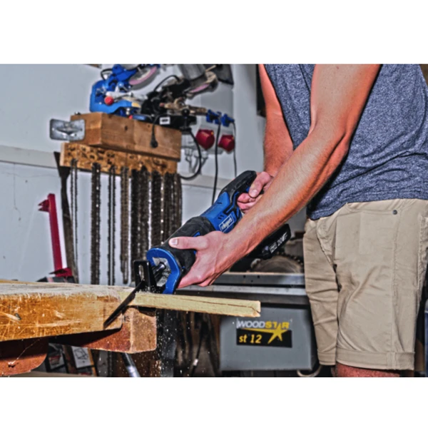 Scie Sabre Sans Fil Scheppach CRS450-20ProS 20 V Course 20 Mm 4 Scie Sabre Sans Fil Scheppach CRS450-20ProS 20 V Course 20 Mm – Image 2