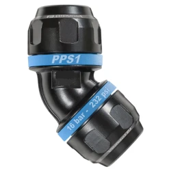 Coude égal Aluminium 45° - PPS1 4C16 Prevost - Pour Tube Extérieur De 16 Mm